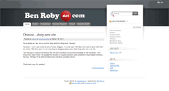 Desktop Screenshot of benroby.com