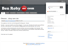 Tablet Screenshot of benroby.com